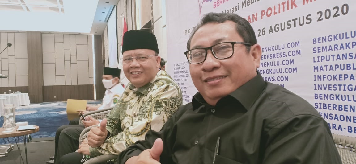 Gubernur Bengkulu Rohidin Mersyah Ajak Media Siber Tidak Menciptakan Ruang Konflik Berbau SARA