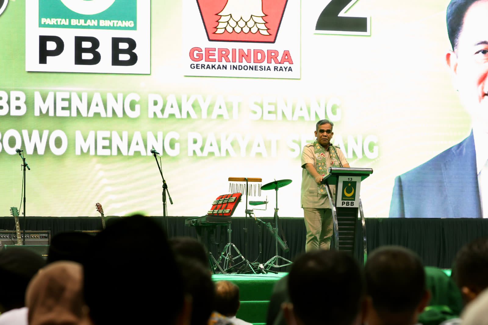 Hadir di Konsolidasi PBB, Muzani: Elite Politik Harus Pertontonkan Persatuan dan Kebersamaan