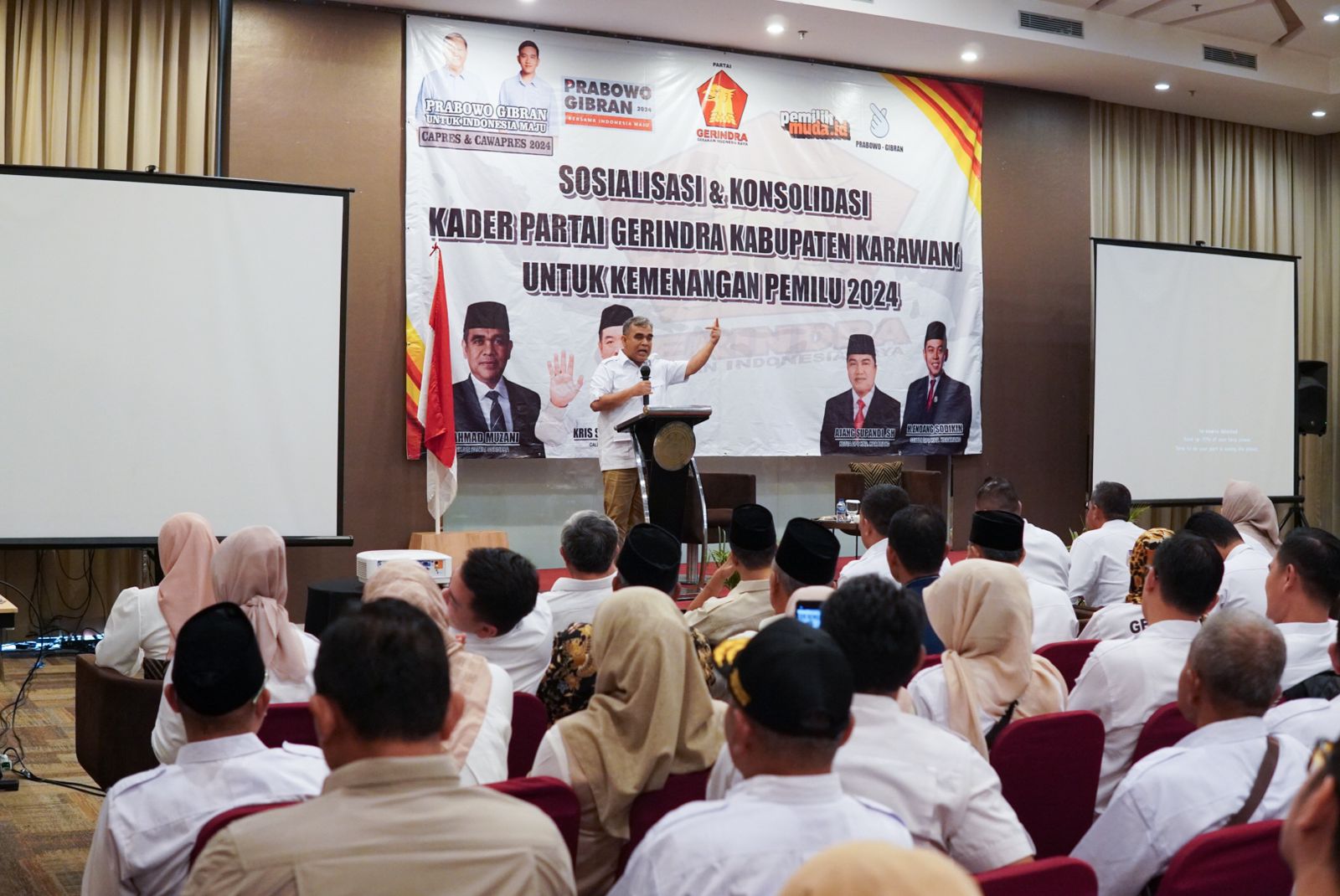 Muzani: Prabowo-Gibran Menang Satu Putaran untuk Jaga Persatuan dan Kebhinekaan