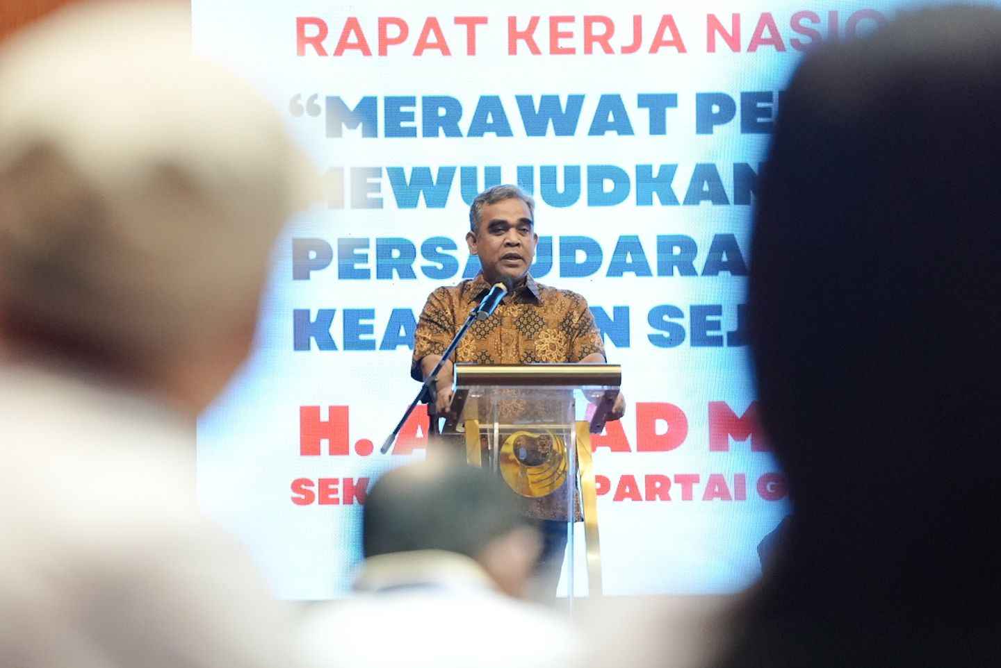 Sekjen Gerindra: Kita Harus Jaga Pak Prabowo, Jauhi Sikap Pragmatisme dan Hedonisme