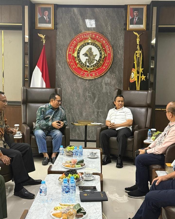 Ketum Firdaus dan  Sekjen Makali Kumar Pimpin SMSI Pusat Temui Kabaintelkam Polri: Bahas Media Siber yang Profesional dan Berkesinambungan