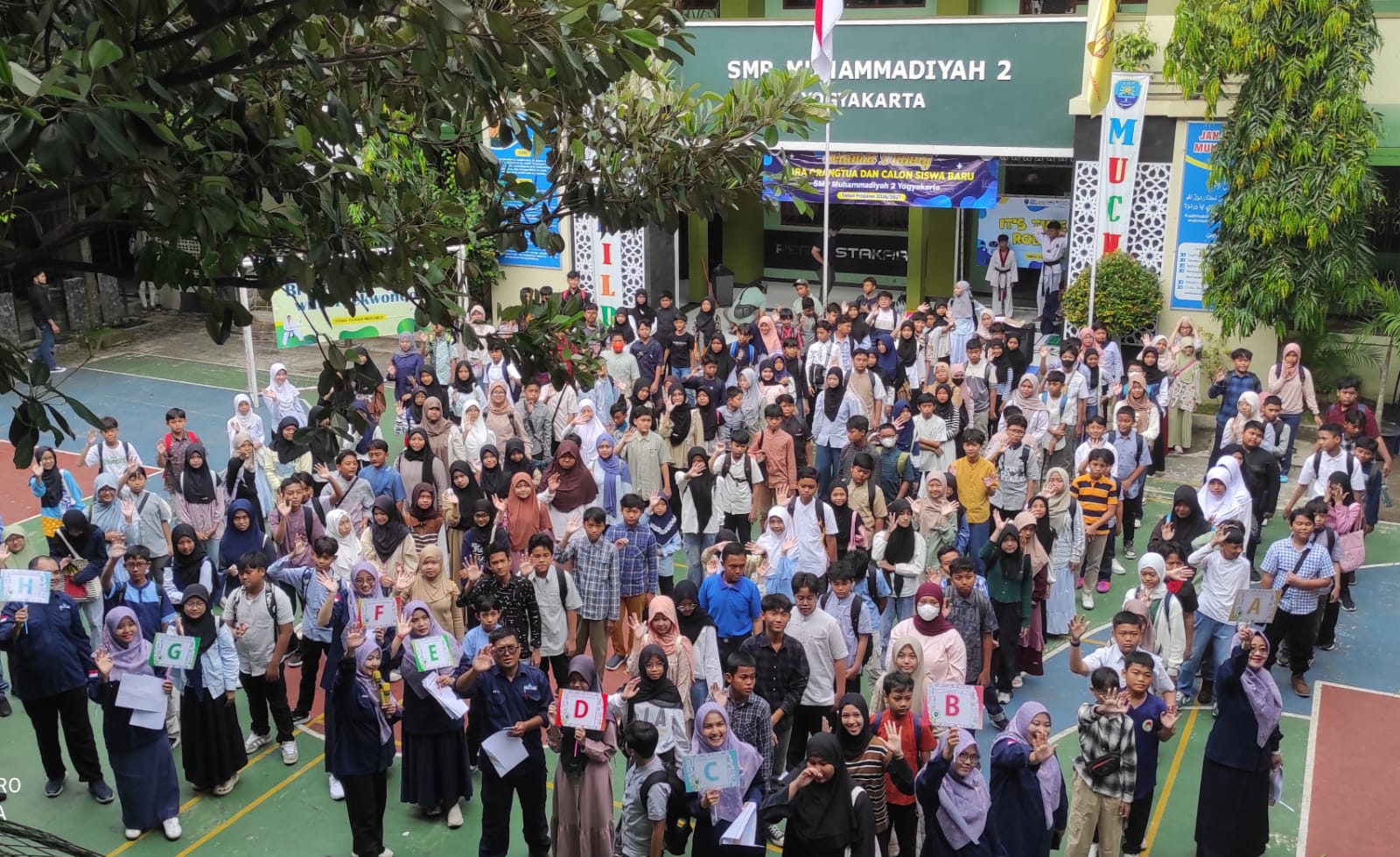 375 Calon Siswa Ikuti Tes Performa Gelombang 1 di SMP Muchild