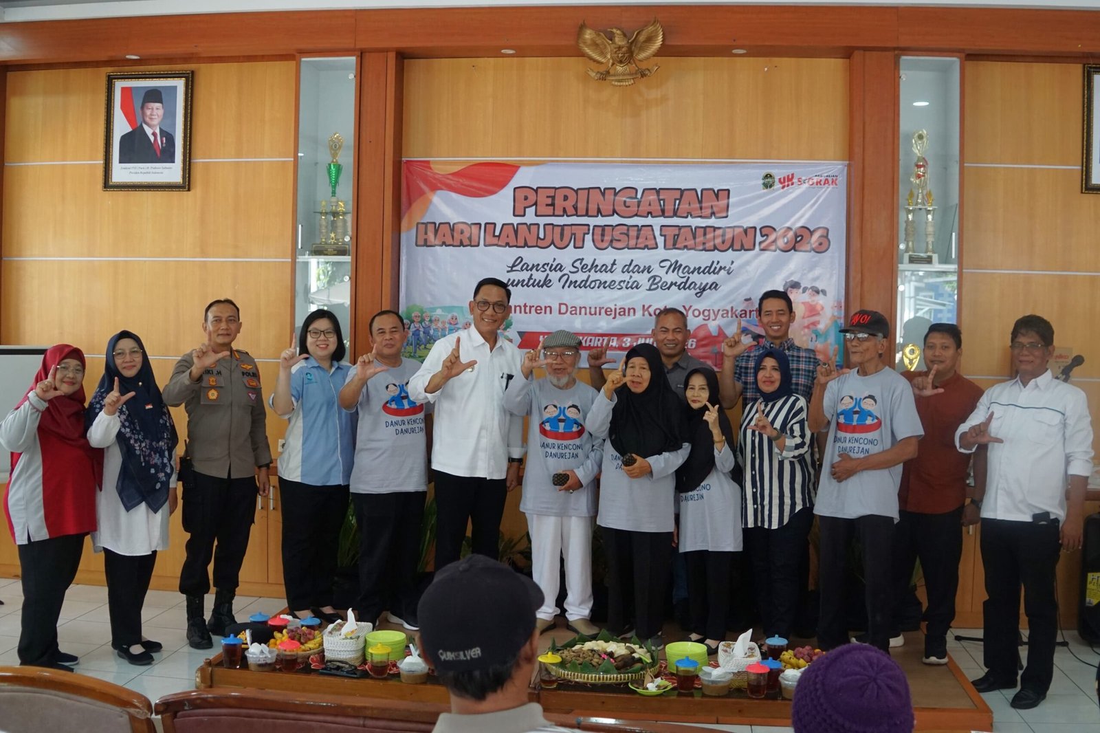 300 Kacamata Gratis Warnai Peringatan Hari Lansia 2026 di Danurejan