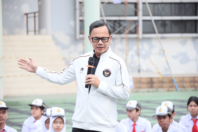 HSP 2024: Wamendagri Bima Arya Ajak Pelajar SMAN M.H. Thamrin Bersiap Sambut Indonesia Emas 2045